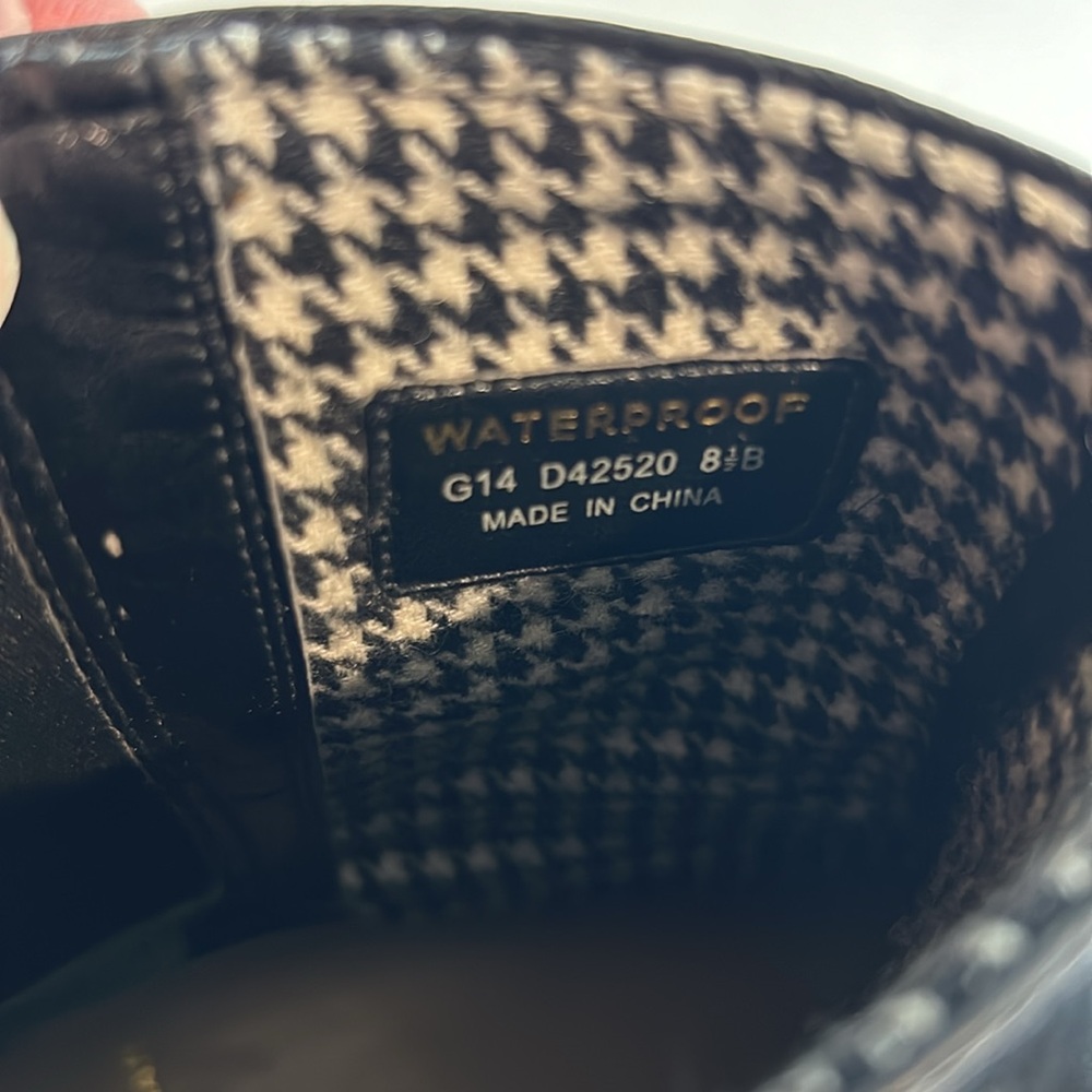 Cole Haan waterproof black boot - Picture 6 of 10
